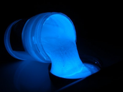 glowing paint