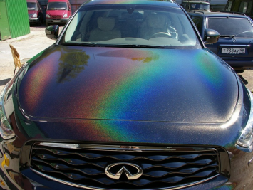 Краска с блестками для авто